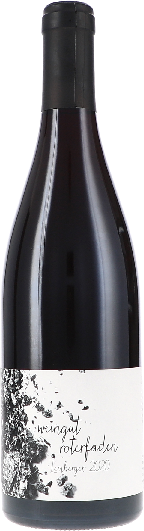 Weinflasche Roterfaden Lemberger trocken, Rotwein aus Württemberg