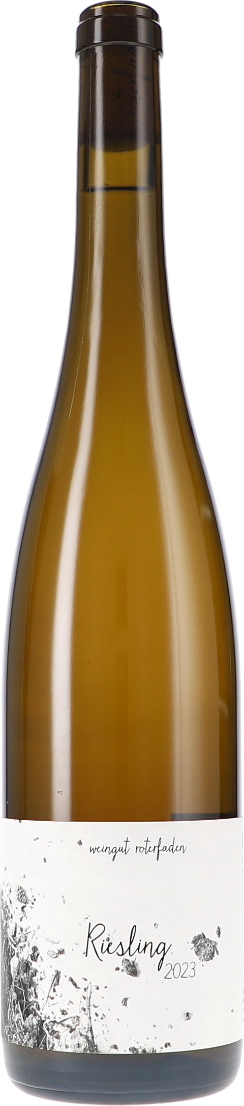 Weinflasche Roterfaden Riesling trocken BIO, Weißwein aus Württemberg