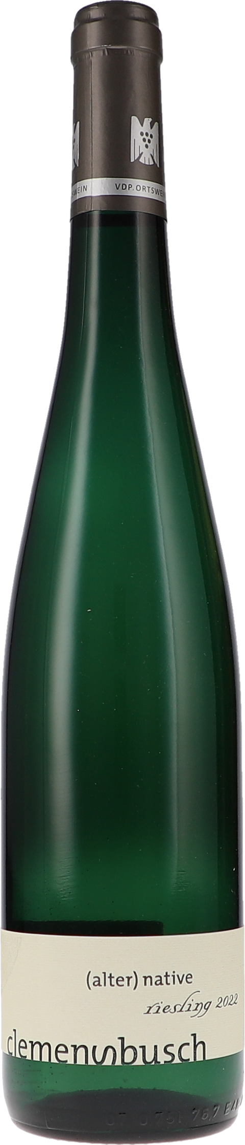 Weinflasche Clemens Busch Riesling (alter)native trocken BIO, Weißwein von der Mosel