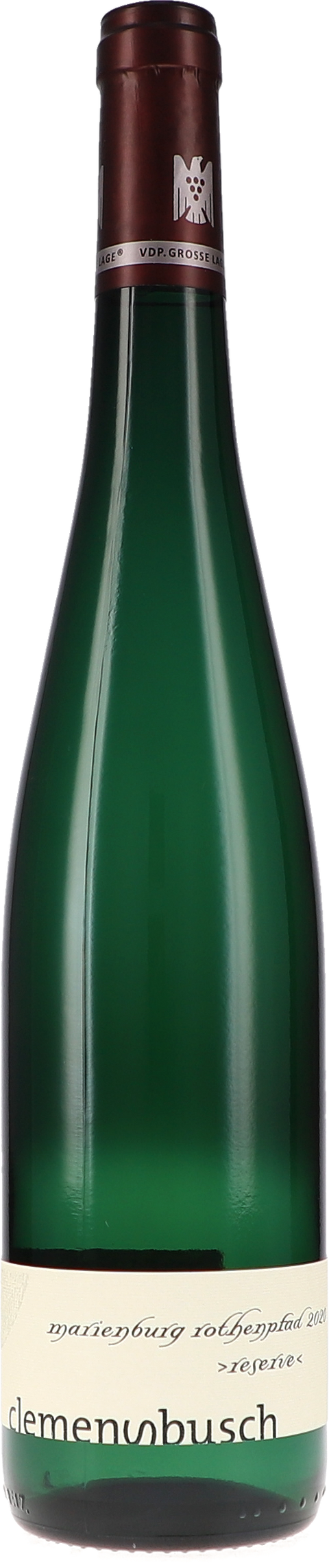Weinflasche Clemens Busch Riesling Marienburg Grosse Lage „Rothenpfad“ Reserve BIO, Weißwein von der Mosel