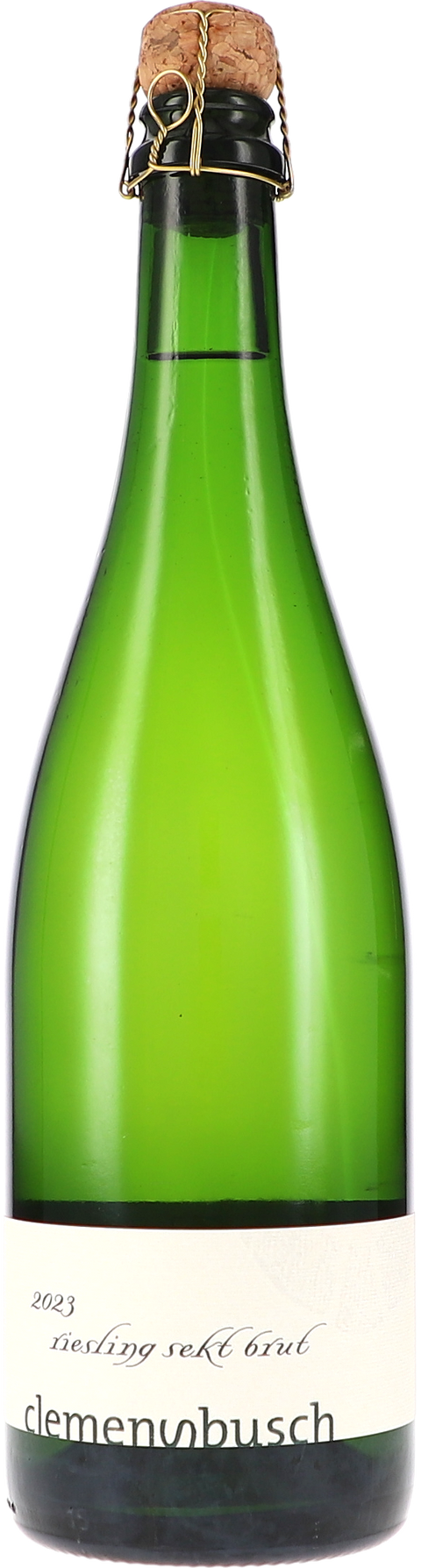 Weinflasche Clemens Busch Riesling Sekt Brut BIO, Schaumwein von der Mosel