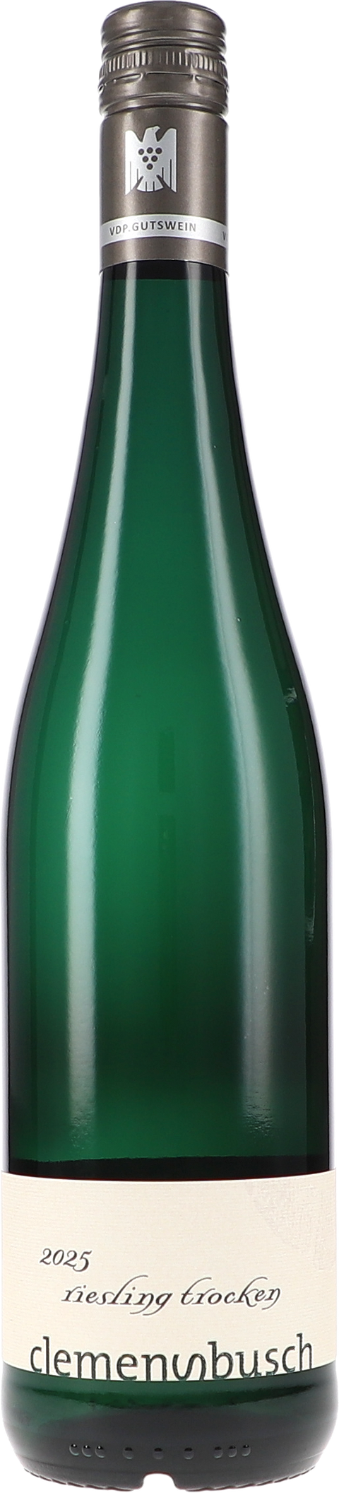 Weinflasche Clemens Busch Riesling trocken BIO, Weißwein von der Mosel