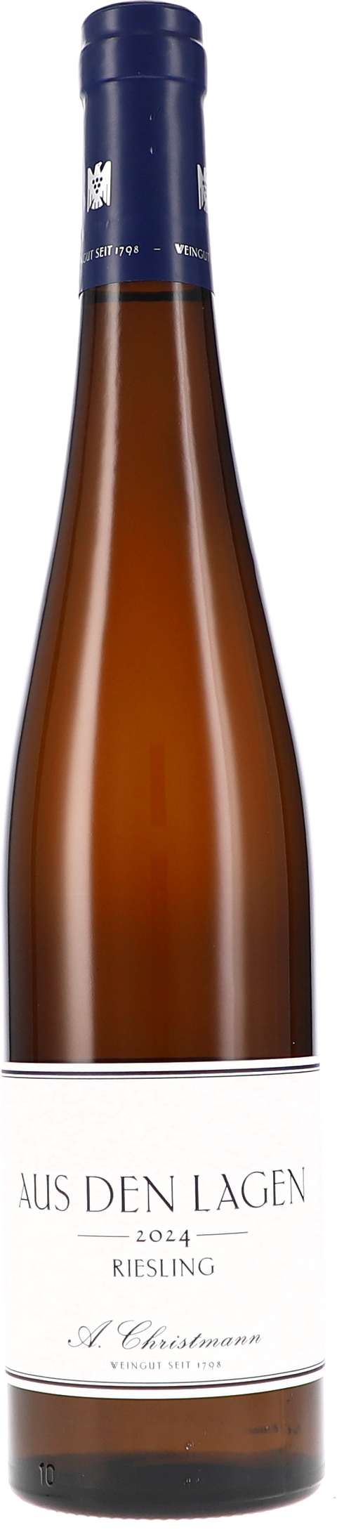 Weinflasche Christmann „Aus den Lagen“ Riesling BIO, Weißwein aus der Pfalz
