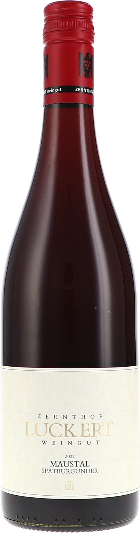 Weinflasche Luckert Zehnthof Maustal Spätburgunder Großes Gewächs BIO, Rotwein aus Franken