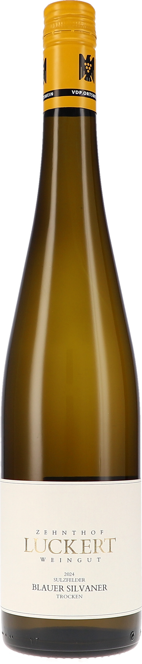Weinflasche Luckert Zehnthof Sulzfelder Blauer Silvaner trocken BIO, Weißwein aus Franken