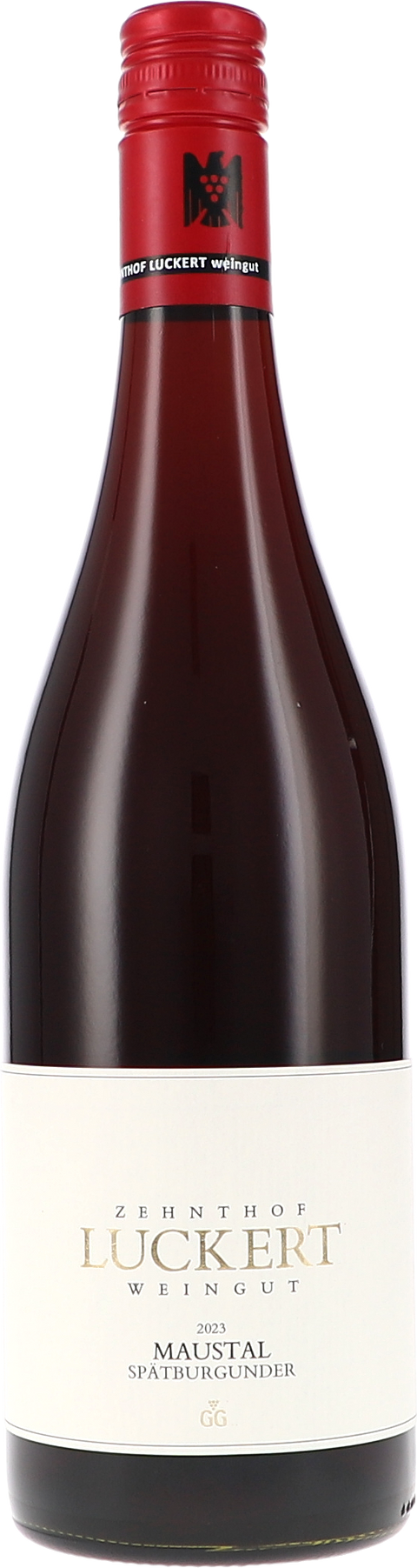 Weinflasche Luckert Zehnthof Maustal Spätburgunder Großes Gewächs BIO, Rotwein aus Franken