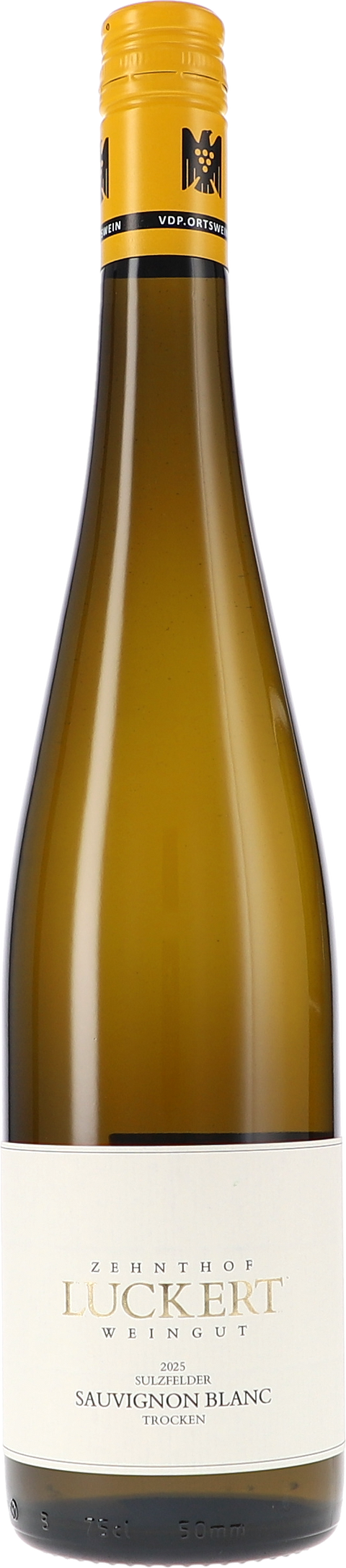 Weinflasche Luckert Zehnthof Sulzfelder Sauvignon Blanc trocken BIO, Weißwein aus Franken