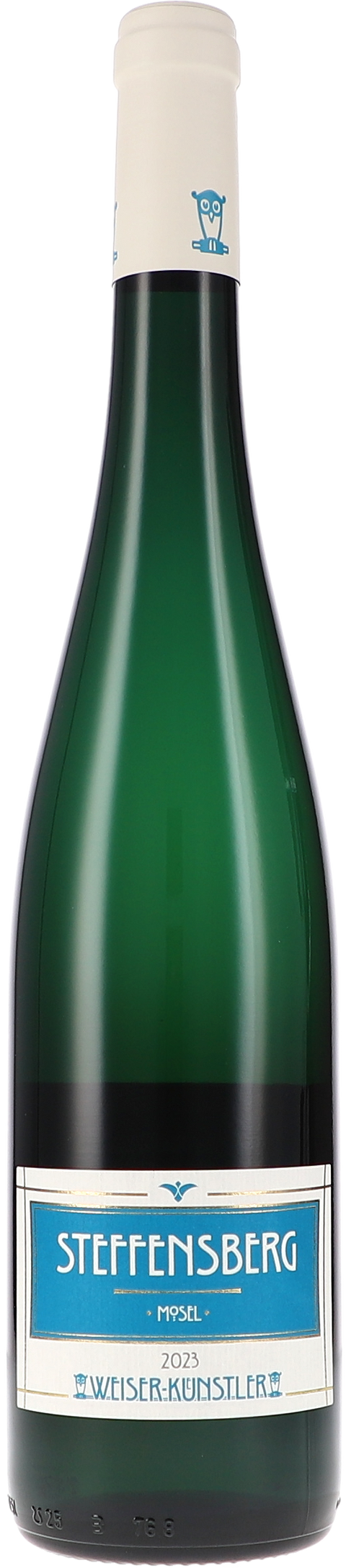 Weinflasche Weiser-Künstler Riesling Enkircher Steffensberg BIO, Weißwein von der Mosel