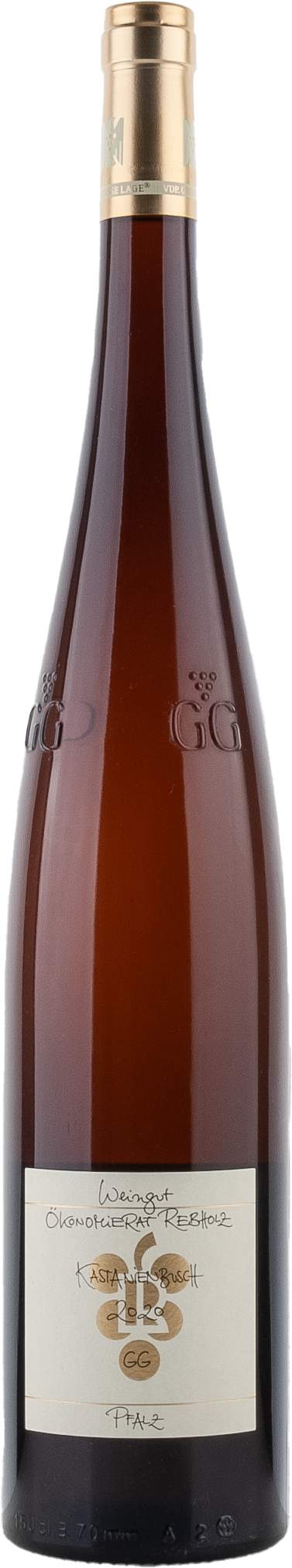 Weinflasche Ökonomierat Rebholz Kastanienbusch Riesling GG BIO, Weißwein aus der Pfalz