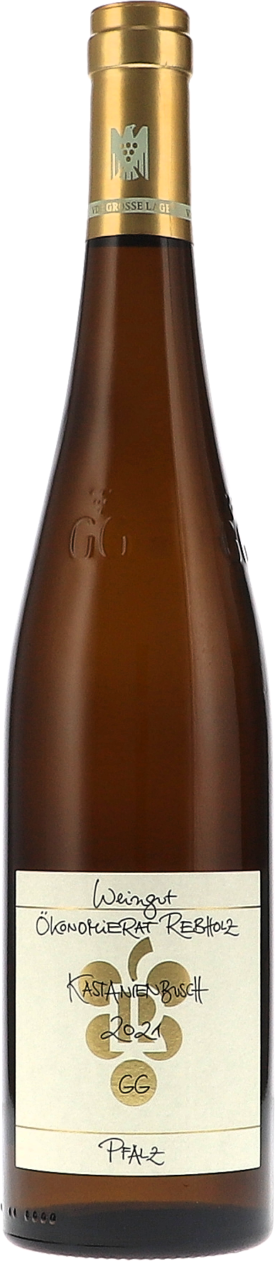 Weinflasche Ökonomierat Rebholz Kastanienbusch Riesling GG BIO, Weißwein aus der Pfalz