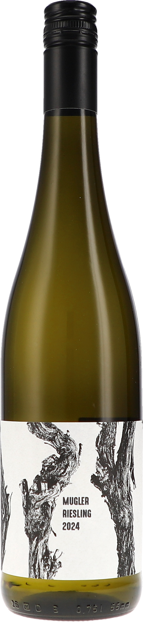 Weinflasche M. Schädler - Steffen Mugler Riesling trocken BIO, Weißwein aus der Pfalz