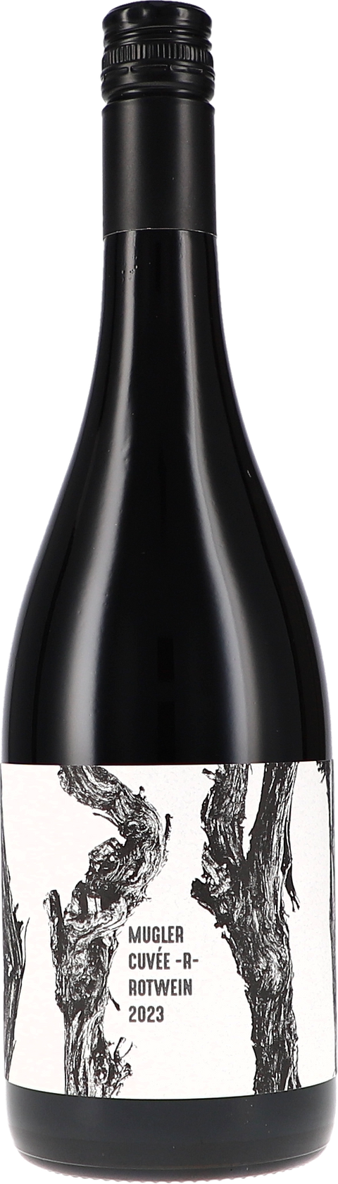 Weinflasche M. Schädler - Steffen Mugler Cuvée -R- Rotwein BIO, Rotwein aus der Pfalz