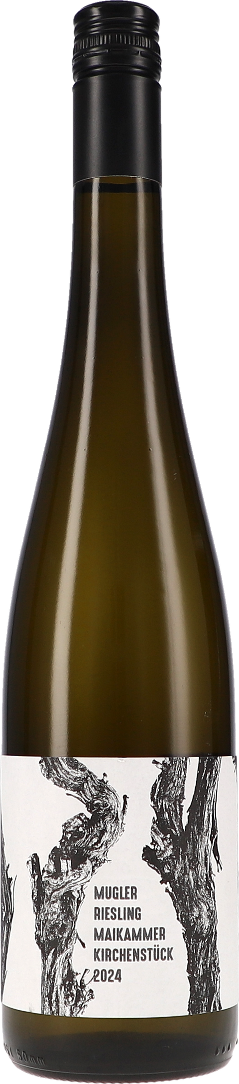 Weinflasche M. Schädler - Steffen Mugler Riesling „Maikammer Kirchenstück“ BIO, Weißwein aus der Pfalz