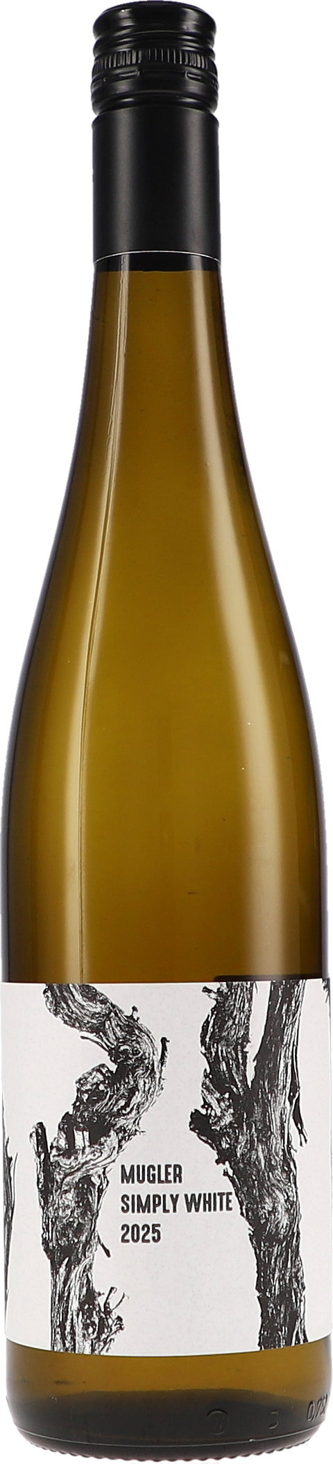Weinflasche M. Schädler - Steffen Mugler Simply White BIO, Weißwein aus der Pfalz