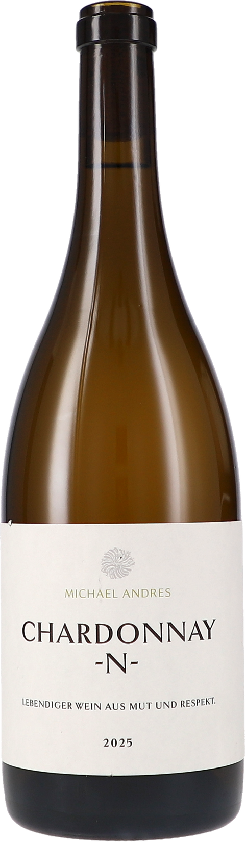Weinflasche Michael Andres Chardonnay -N- BIO, Weißwein aus der Pfalz