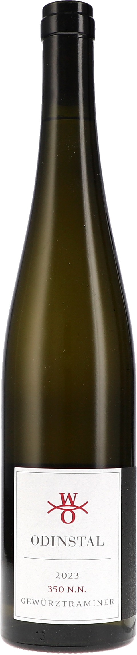 Weinflasche Odinstal Gewürztraminer 350 N.N. BIO, Weißwein aus der Pfalz