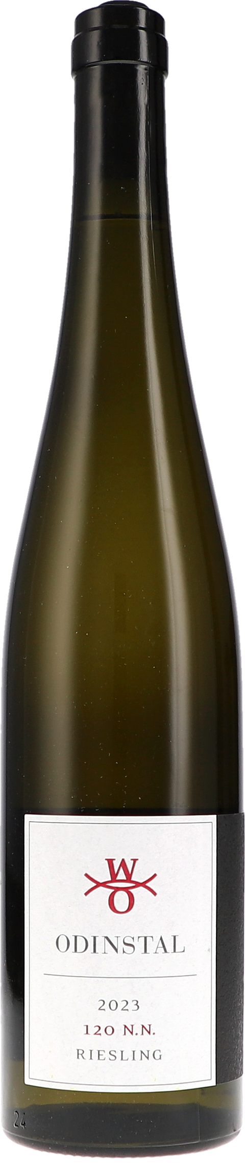 Weinflasche Odinstal Riesling 120 N.N. BIO, Weißwein aus der Pfalz