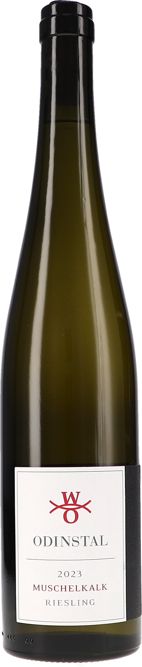 Weinflasche Odinstal Riesling Muschelkalk BIO, Weißwein aus der Pfalz