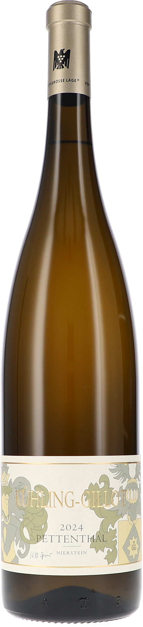 Weinflasche Kühling-Gillot Riesling Pettenthal GG BIO, Weißwein aus Rheinhessen