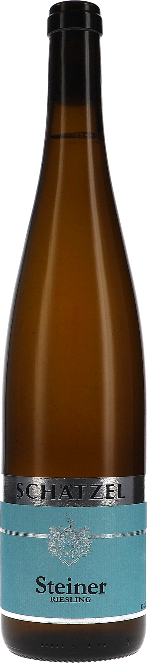 Weinflasche Schätzel Steiner Riesling 17-22, Weißwein aus Rheinhessen
