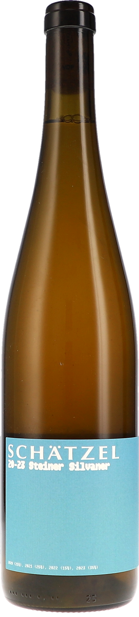 Weinflasche Schätzel Steiner Silvaner 20-23 BIO, Weißwein aus Rheinhessen