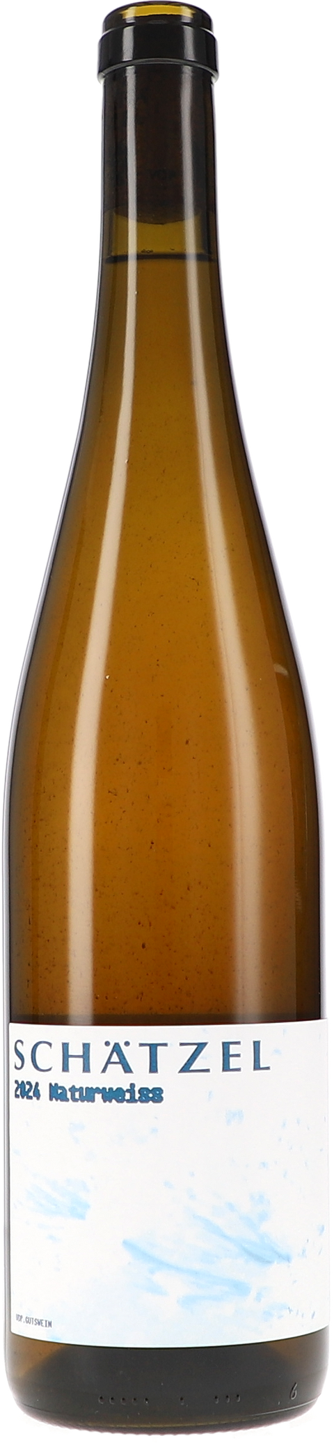Weinflasche Schätzel Naturweiss BIO, Weißwein aus Rheinhessen