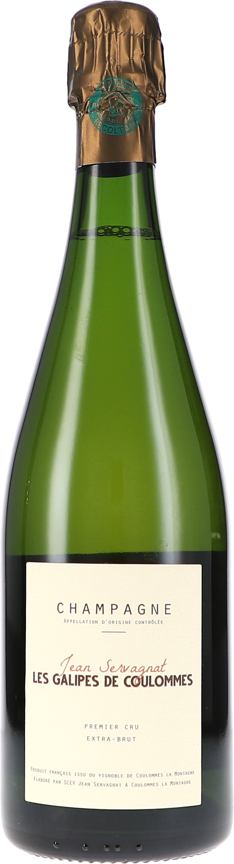 Jean Servagnat Les Galipes de Coulommes, Premier Cru Extra Brut 2022