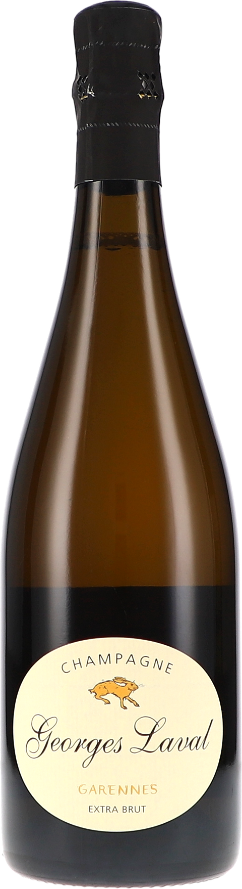 Weinflasche Georges Laval Garennes Extra Brut 13-23, LG23 BIO, Schaumwein aus der Champagne