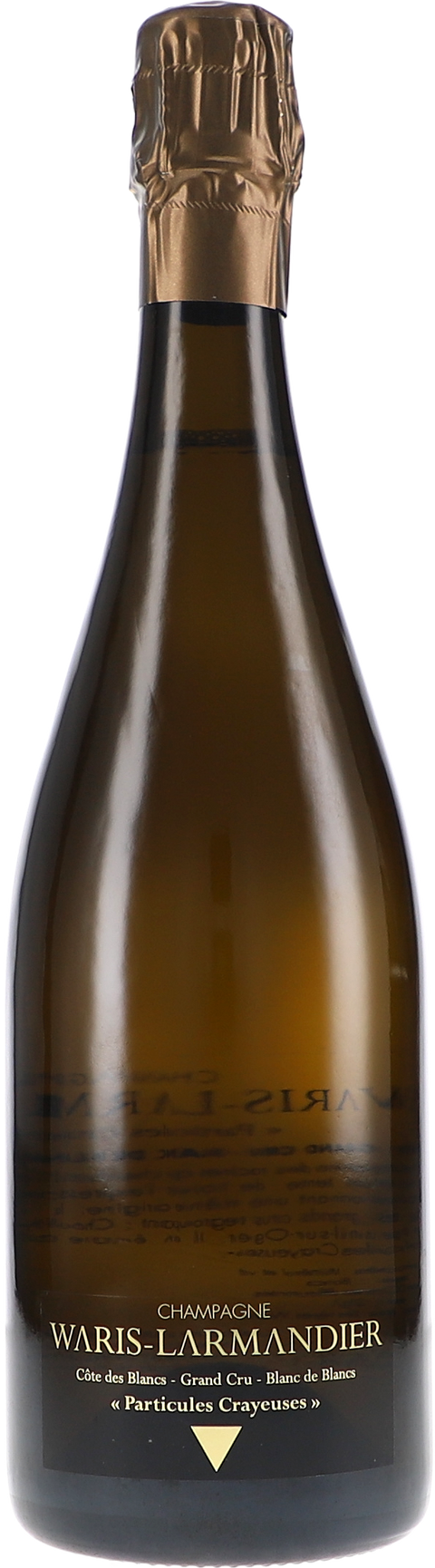 Weinflasche Waris-Larmandier Particules Crayeuses L20 Extra Brut, Grand Cru Blanc de Blancs, Schaumwein aus der Champagne