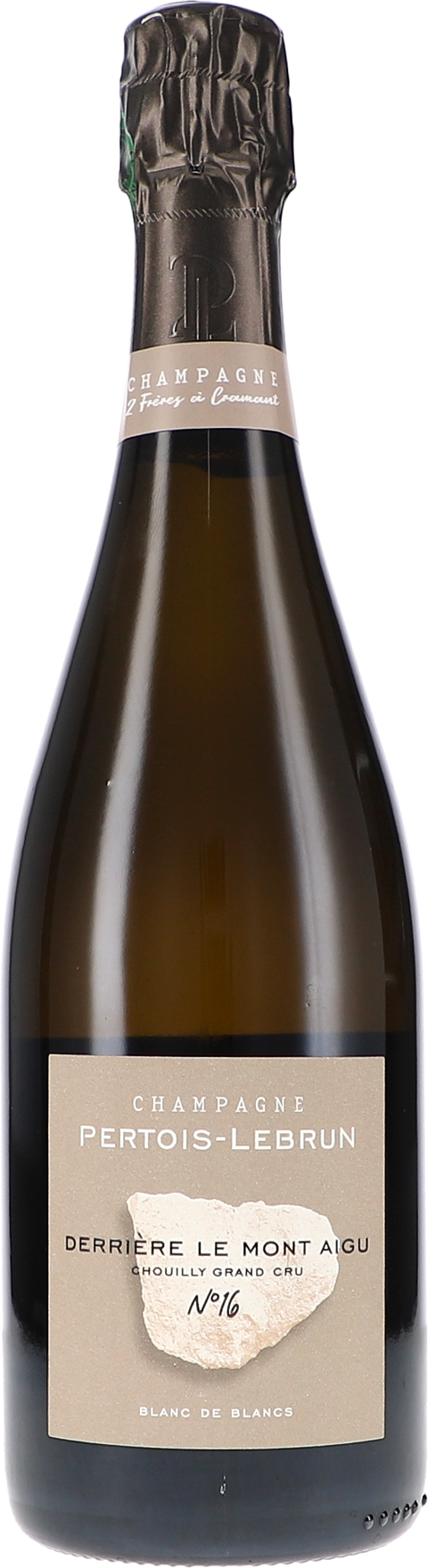 Pertois-Lebrun Derrière le Mont Aigu N°16, Chouilly Grand Cru Blanc de Blancs Extra Brut 2016