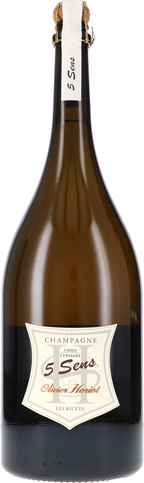 Olivier Horiot Cuvée "5 Sens" Brut Nature 2017 1,5L BIO