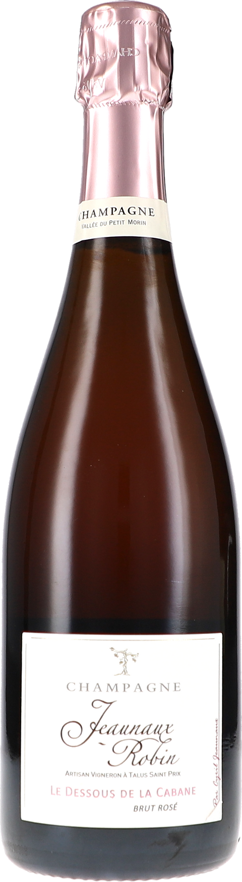 Jeaunaux-Robin Le Dessous de la Cabane Brut Rosé V22/21 BIO