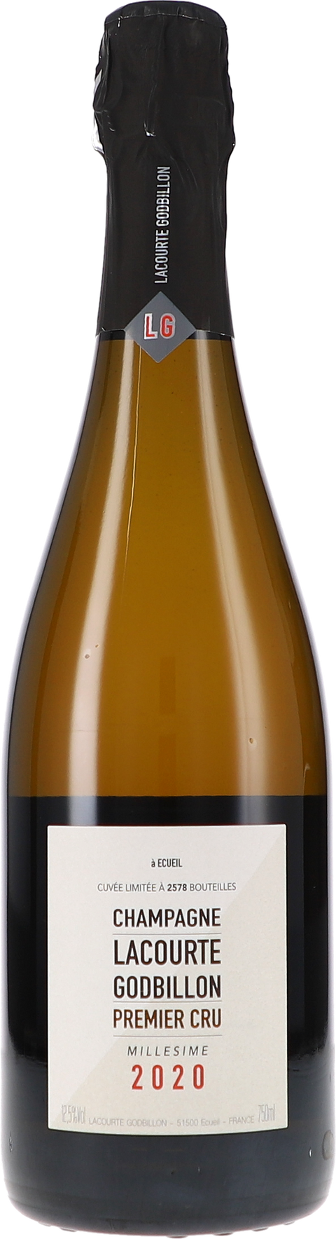 Lacourte-Godbillon Millesime 2020, Premier Cru Extra Brut 2020 BIO