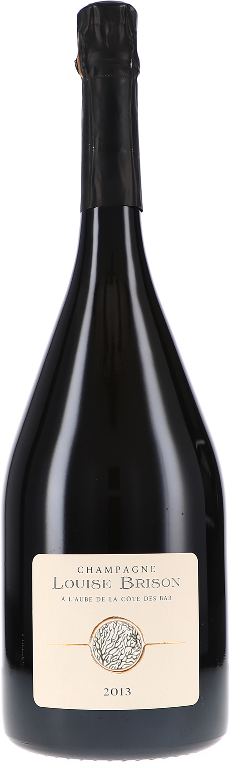 Weinflasche Louise Brison A l’Aube de la Côte des Bar, Brut Nature, Weißwein aus der Champagne