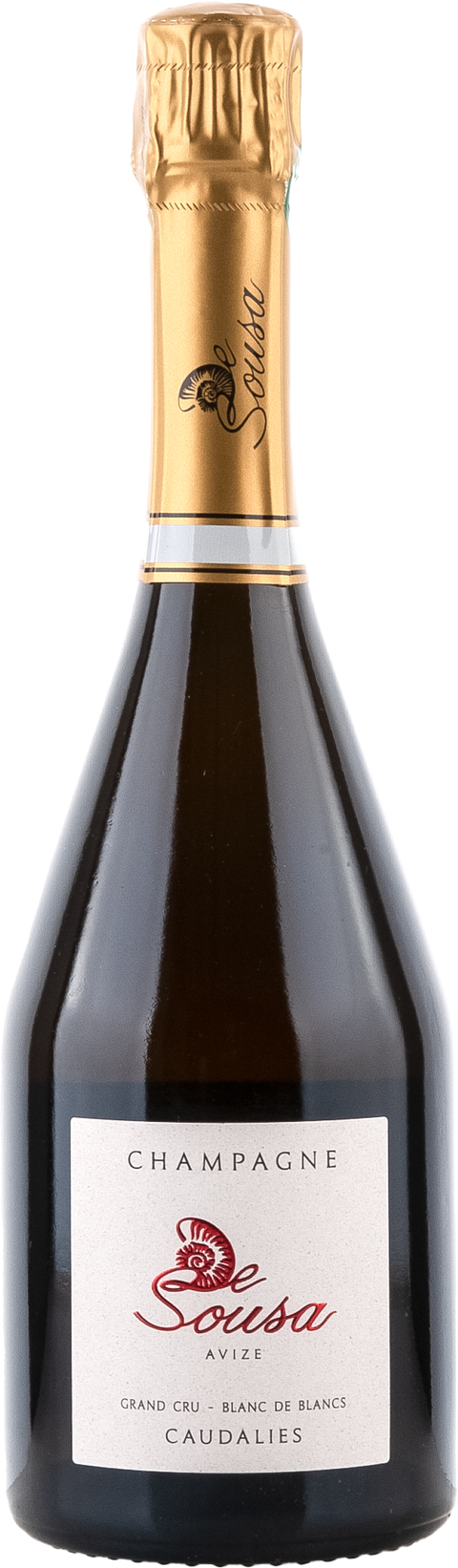 Weinflasche De Sousa et Fils Cuvée des Caudalies Blanc de Blancs Grand Cru Extra Brut BIO, Schaumwein aus der Champagne