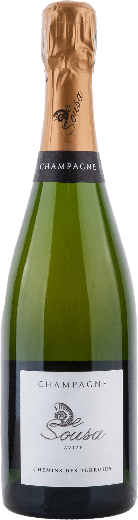 Weinflasche De Sousa et Fils Chemins des Terroirs Extra Brut, Schaumwein aus der Champagne