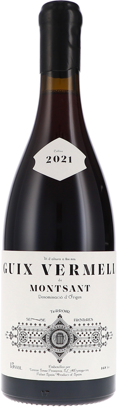 Weinflasche Terroir Sense Fronteres Guix Vermell, Rotwein aus dem Montsant