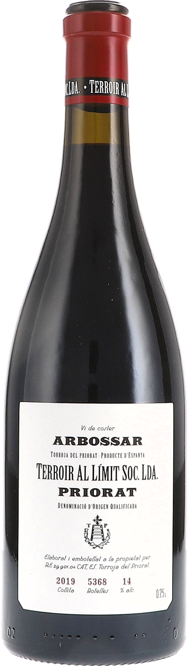 Weinflasche Terroir al Limit Arbossar, Rotwein aus dem Priorat