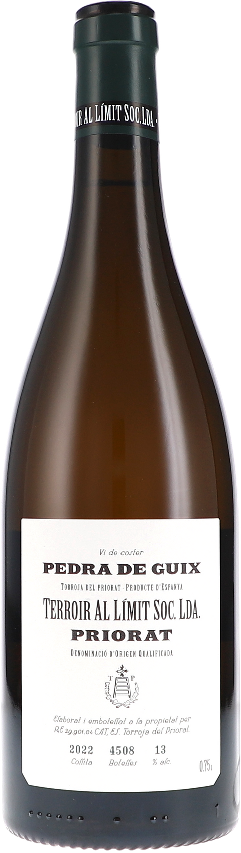 Weinflasche Terroir al Limit Pedra de Guix, Weißwein aus dem Priorat