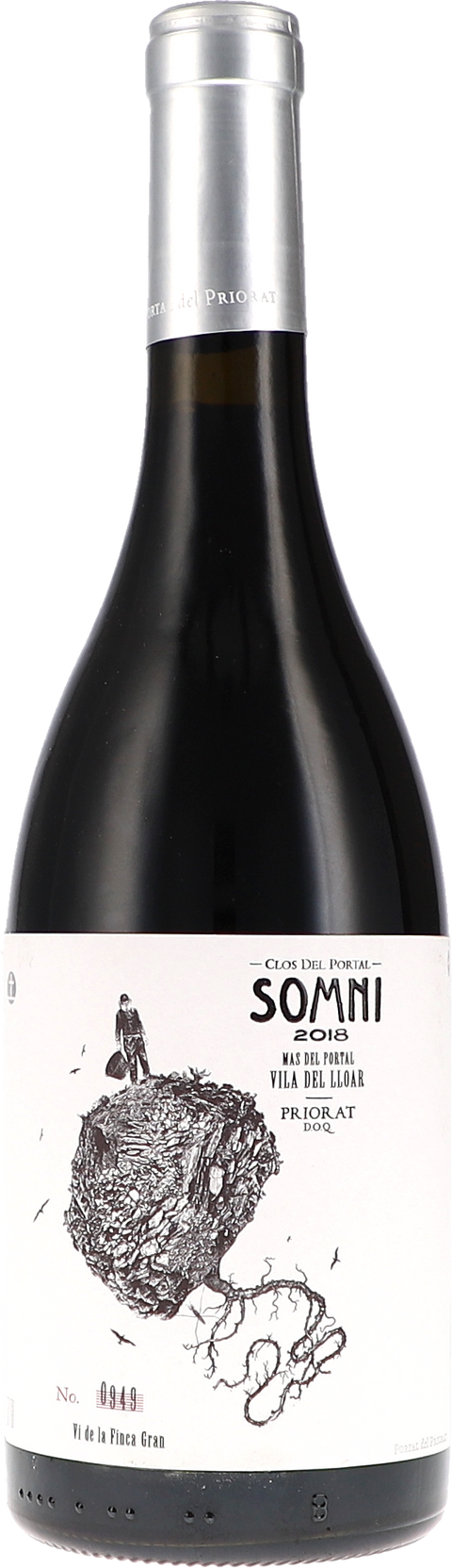 Weinflasche Portal del Priorat Somni, Rotwein aus dem Priorat