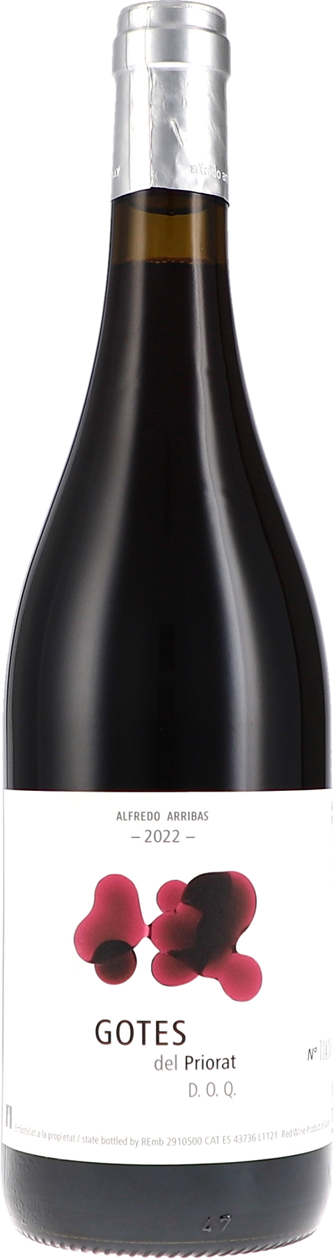Weinflasche Portal del Priorat Gotes del Priorat BIO, Rotwein aus dem Priorat
