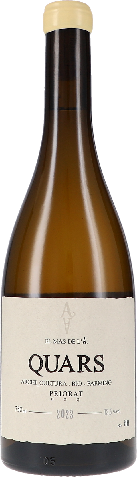 Portal del Priorat El Mas de l'A., Quars 2023 BIO