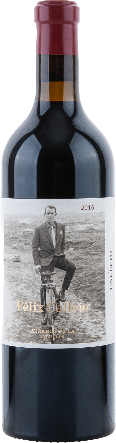 Weinflasche Felix Callejo, Reserva de la Familia, Rotwein aus der Ribera del Duero