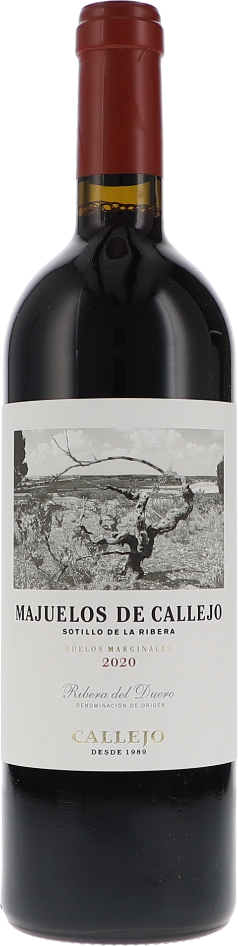 Weinflasche Felix Callejo Majuelos de Callejo, Rotwein aus der Ribera del Duero
