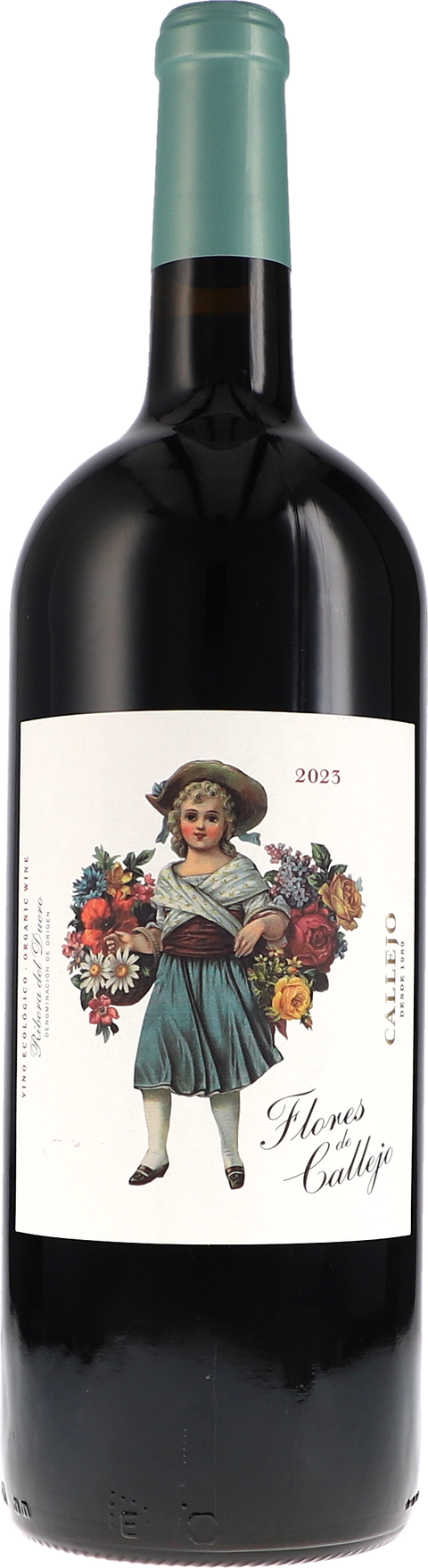 Weinflasche Felix Callejo Flores de Callejo BIO, Rotwein aus der Ribera del Duero