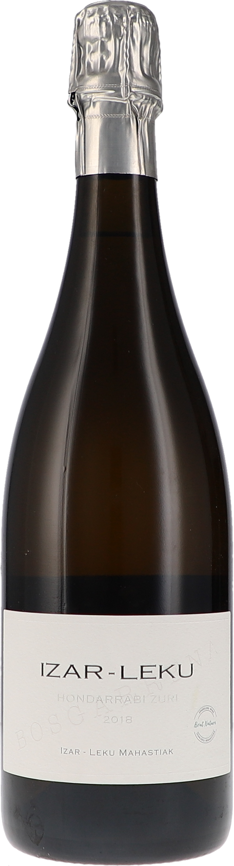 Weinflasche Artadi IZAR-LEKU Espumoso/Sparkling Brut Nature, Schaumwein aus der Rioja