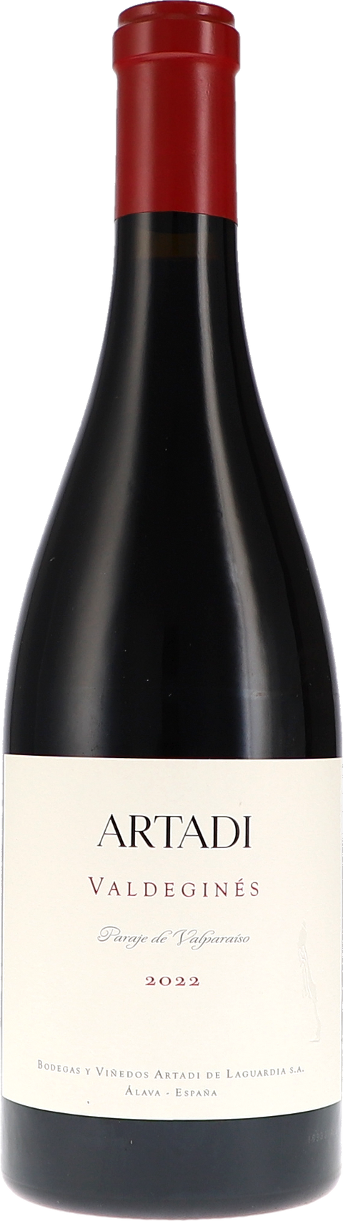 Weinflasche Artadi Valdegines BIO, Rotwein aus der Rioja