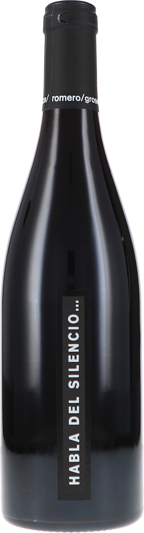Weinflasche Habla del Silencio, Rotwein aus der Extremadura
