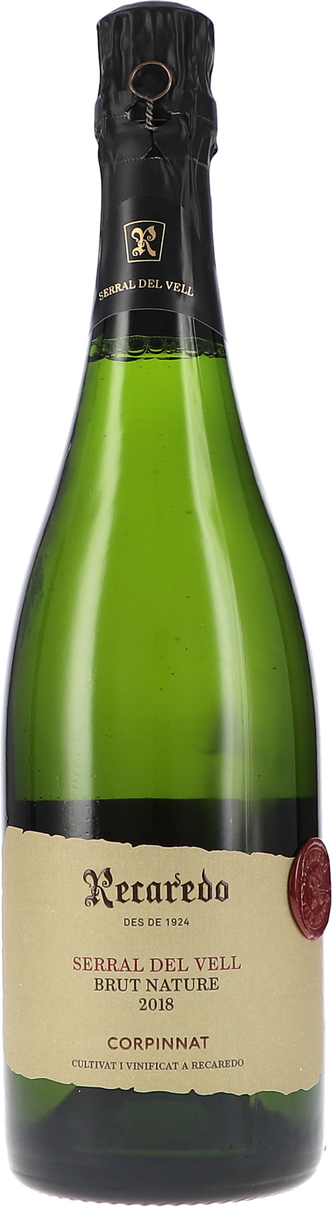 Weinflasche Recaredo Serral Del Vell, Brut Nature BIO, Schaumwein aus Spanien