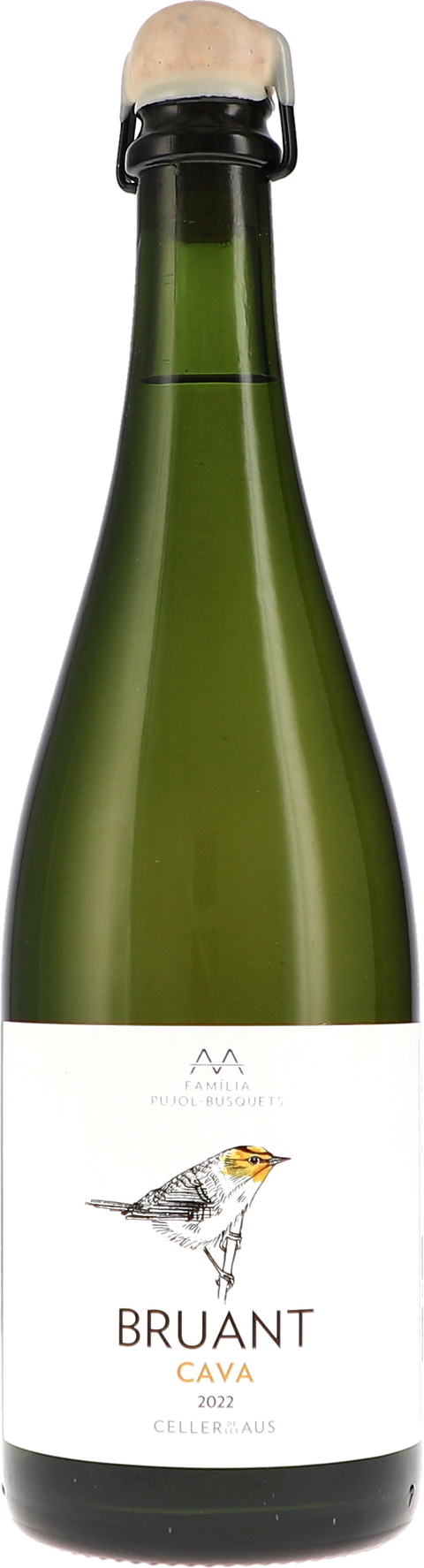 Weinflasche Alta Alella AUS Bruant Brut Nature, ungeschwefelt BIO, Weißwein aus Spanien